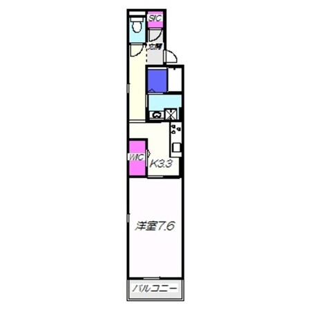 メゾンルシエルの物件間取画像